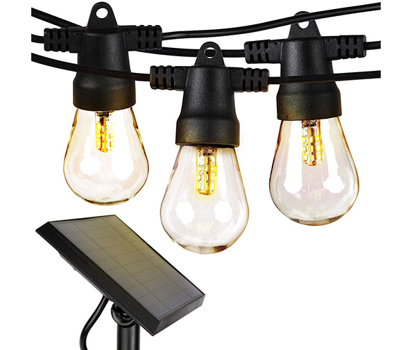 Brightech Ambience Pro - Waterproof LED Outdoor Solar String Lights