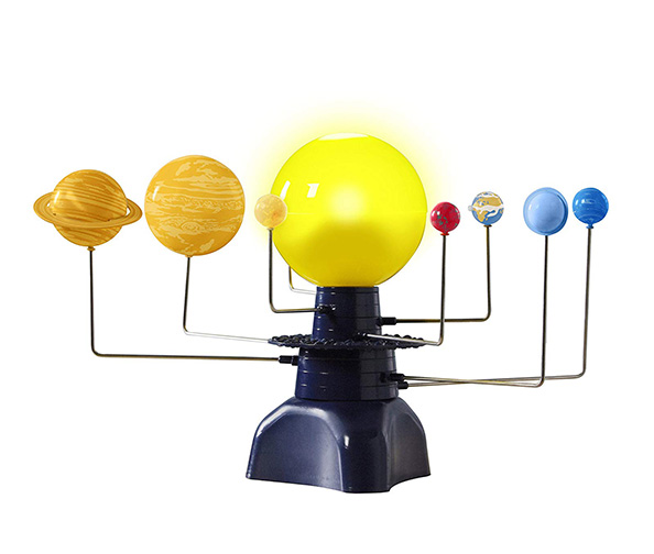 wanderers orrery solar system model