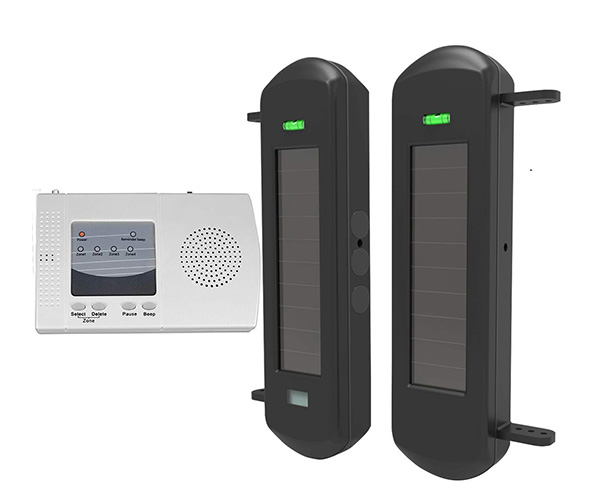 HTZSAFE Solar Wireless Driveway Alarm System