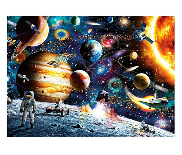 Planets in Space Jigsaw Puzzle – 1000 Piece