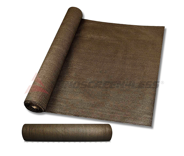 Windscreen4less Brown Sunblock, 95% UV Block Shade Fabric Roll 8ft x 25ft